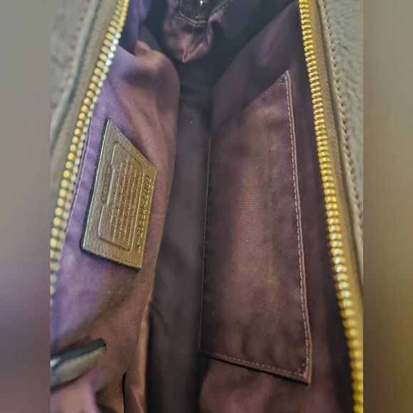 Coach Madison Madeline Leather Satchel - Picture 7 of 11